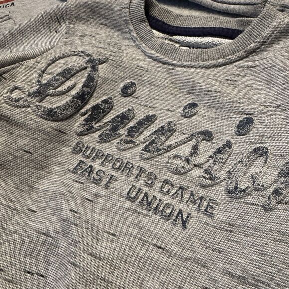 New York Hooded Pullover Sweatshirt Boys 5T Gray Bundle Crewneck Sweater - Picture 5 of 7